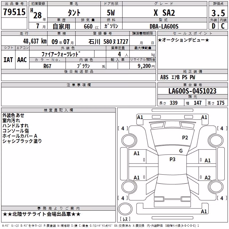 DAIHATSU TANTO