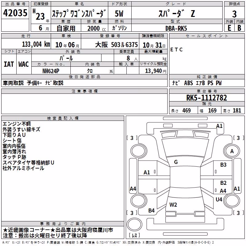 HONDA STEPWGN