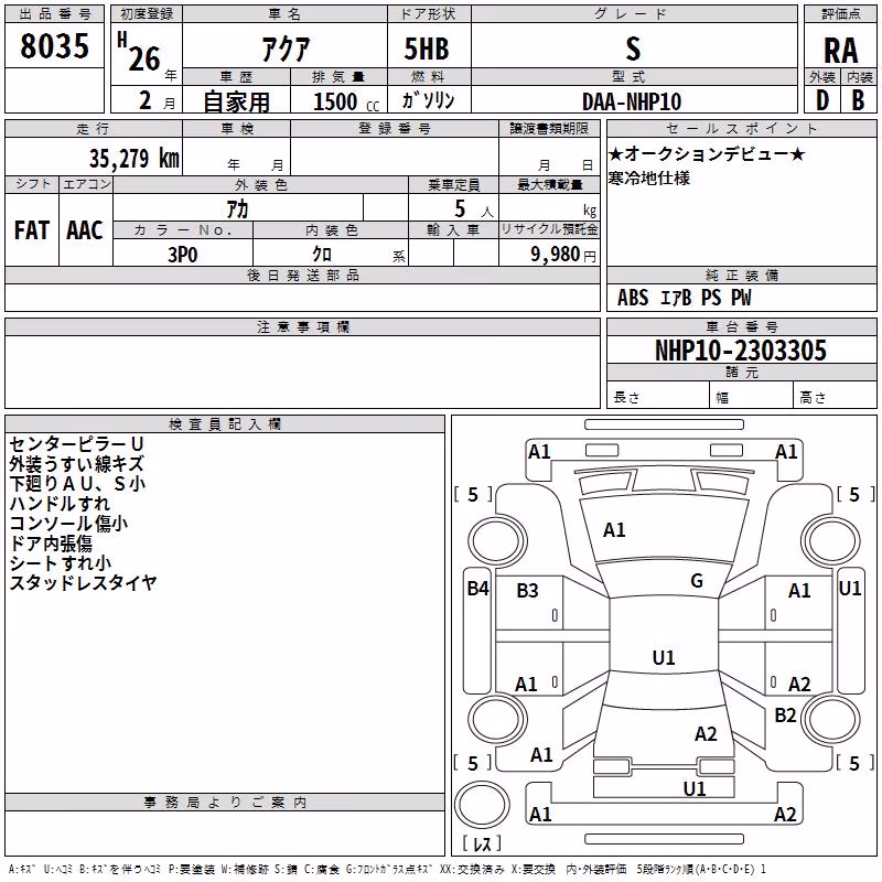TOYOTA AQUA