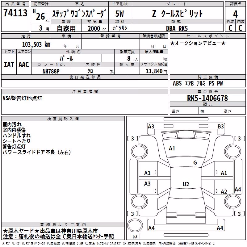 HONDA STEPWGN
