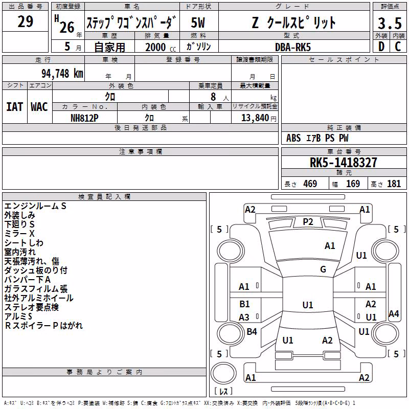 HONDA STEPWGN