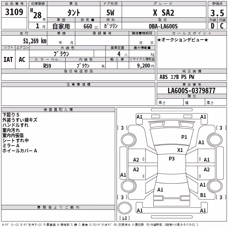 DAIHATSU TANTO