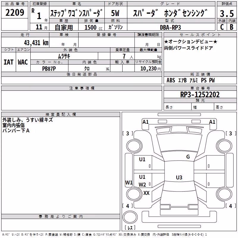 HONDA STEPWGN