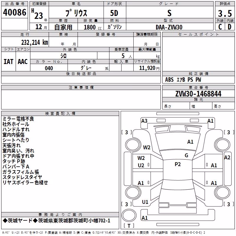 TOYOTA PRIUS