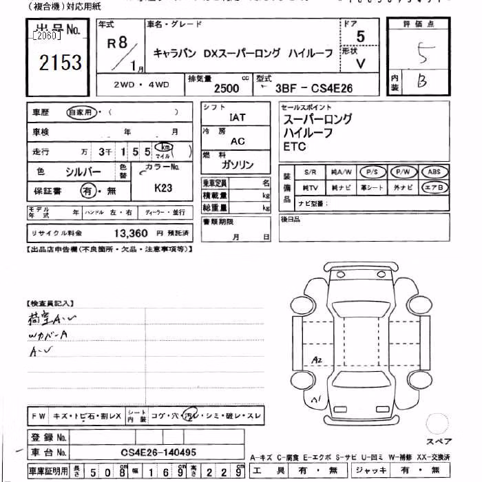 NISSAN CARAVAN
