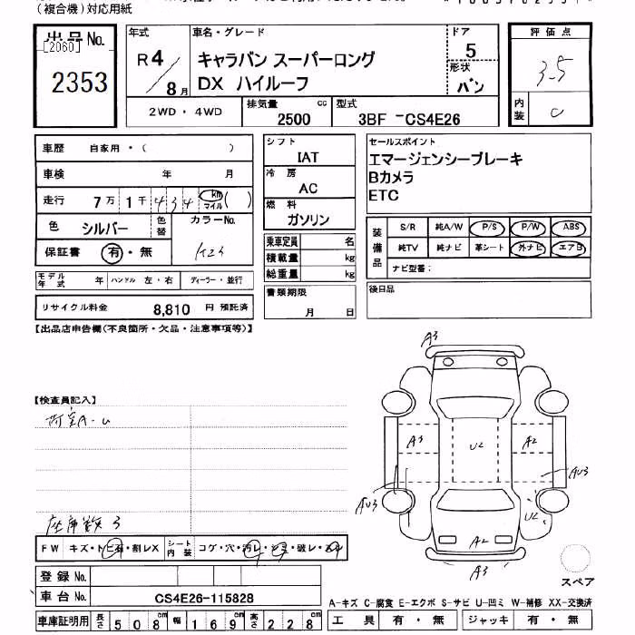 NISSAN CARAVAN