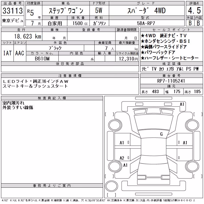 HONDA STEPWGN